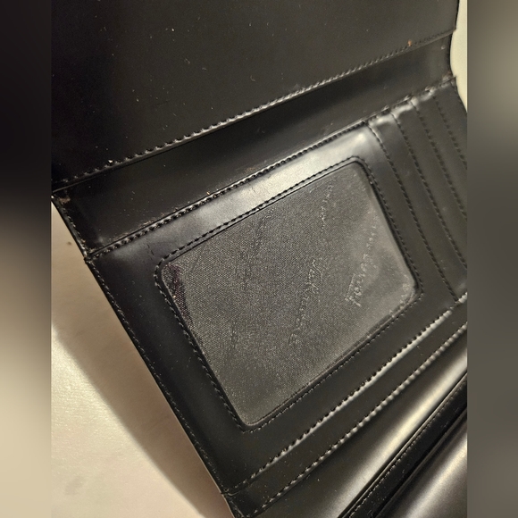 Authentic Black Salvatore Ferragamo Long Wallet - Picture 9 of 13